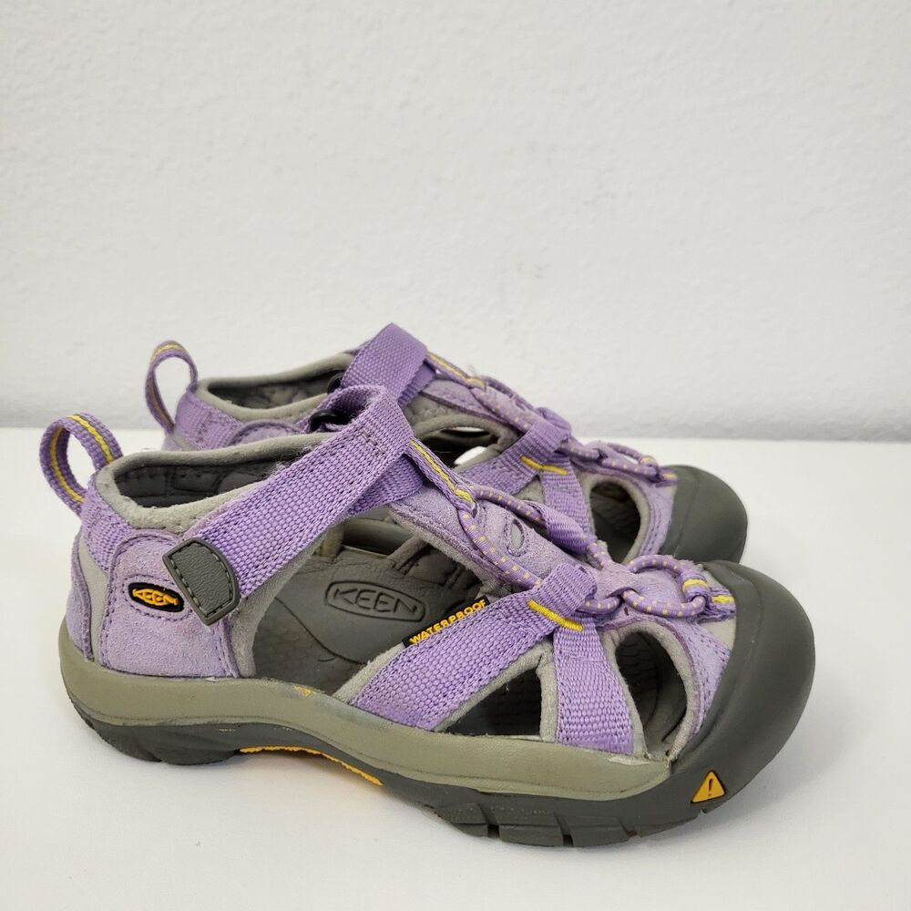 KEEN Venice H2 Kids Girls Shoes Purple 12 Waterproof Sport Hiking Trail Sandals